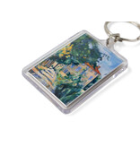 Sleutelhanger, Paul Cézanne , Maison au toit rouge