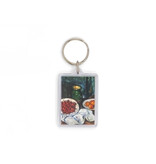 Keyring, Paul Cézanne , Still life with a plate of cherries