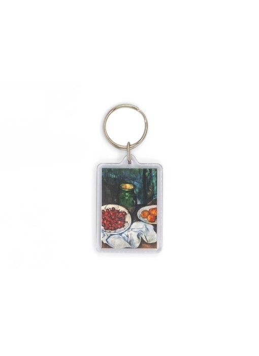 Sleutelhanger, Paul Cézanne , Stilleven met kersen
