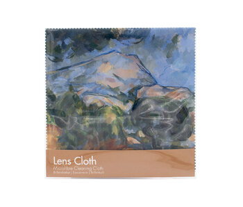 Chiffon de nettoyage, 15x18 cm, Paul Cézanne, La Montagne Sainte-Victoire