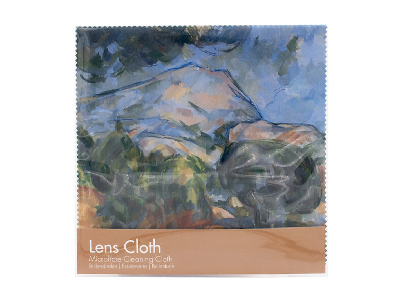 Lens cloth, Paul Cézanne, The Sainte-Victoire mountain