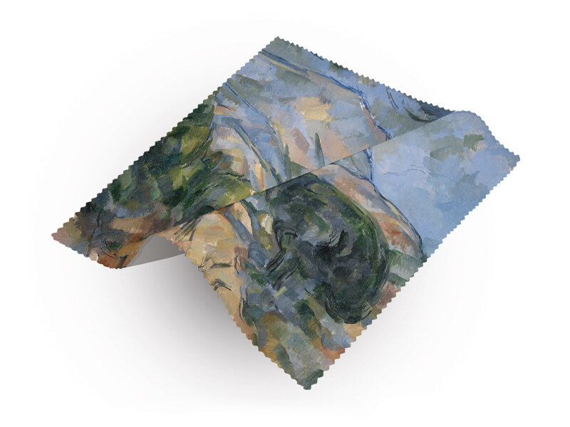 Chiffon de nettoyage, Paul Cézanne, La Montagne Sainte-Victoire
