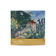 Brillendoekje, 15x18 cm, Paul Cézanne, Huis met een rood dak