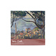 Lens cloth, 15x18 cm, Paul Cézanne, The sea at l'Estaque behind the trees