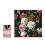 Schal, 68x68 cm, De Heem, Blumenstillleben