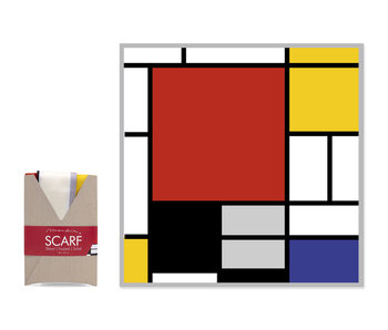Scarf, 68x68 cm, Piet Mondiraan