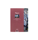 Softcover art sketchbook,Paul Cézanne , The sea at l'Estaque behind the trees
