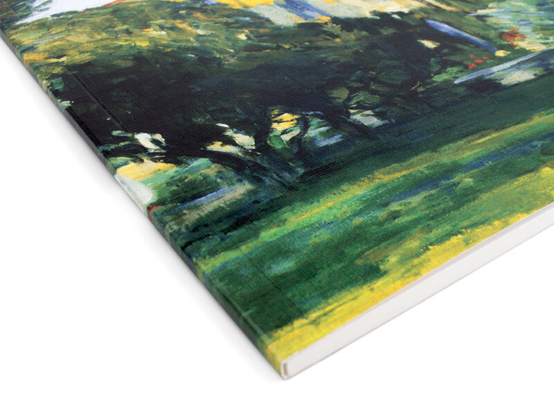 Softcover kunst schetsboek, Paul Cézanne, Het huis van Jas de Bouffan