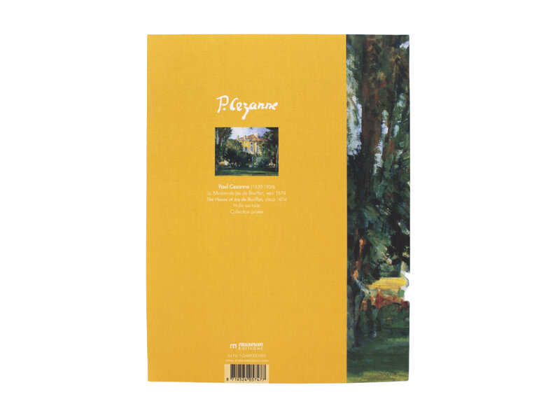 Softcover kunst schetsboek, Paul Cézanne, Het huis van Jas de Bouffan