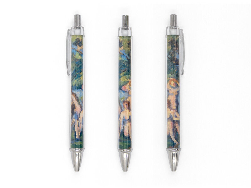 Pluma de la foto, Paul Cézanne, Las bañistas