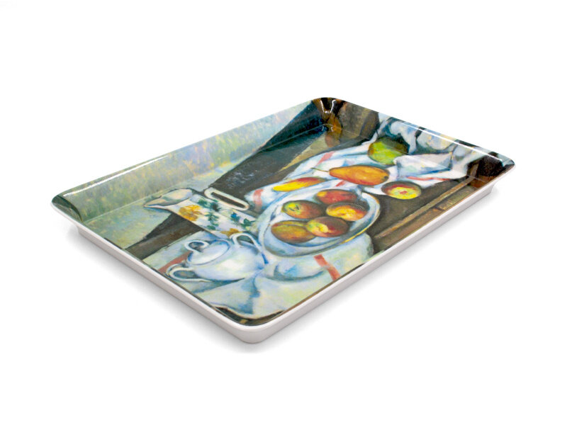 Serving Tray Mini, Cézanne, Still Life with Peaches and Pears