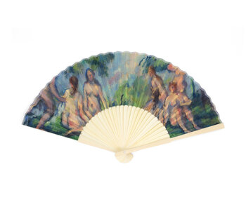 Hand Fan, Paul Cezanne, The Bathers
