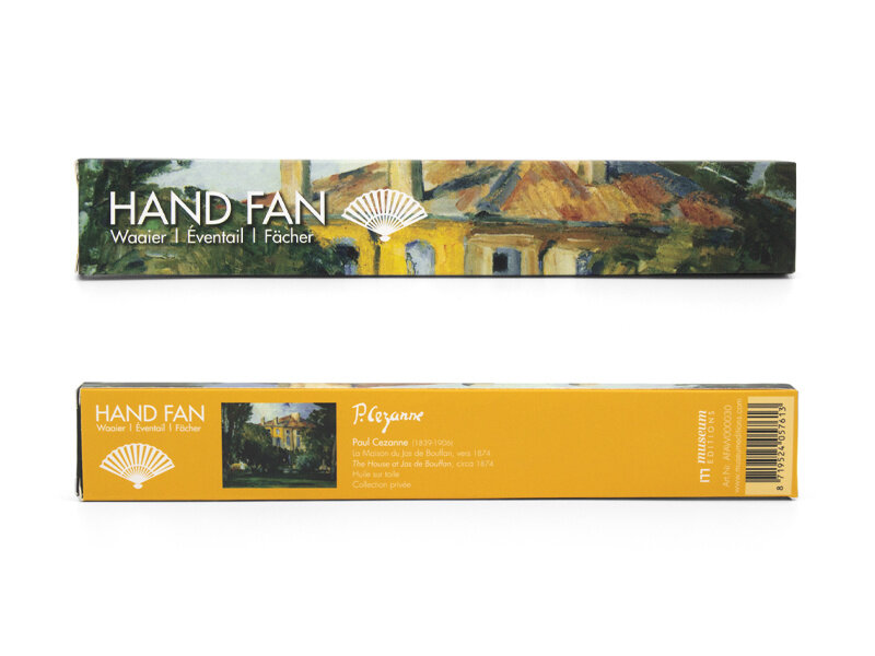 Hand waaier, Paul Cézanne, Het huis van Jas de Bouffan