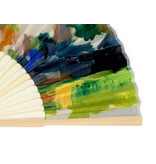 Fan, Paul Cezanne, The Garden at Les Lauves