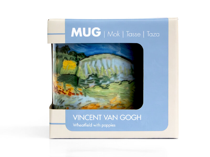 Mok, Vincent van Gogh, Korenveld  met klaprozen