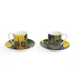 Espresso set, Vincent van Gogh, "Café terras"