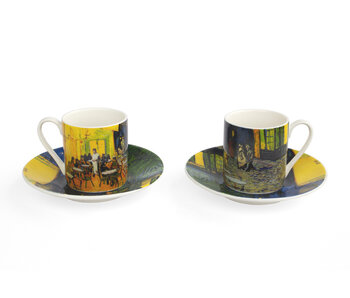 Espresso-Set, Vincent van Gogh, Café Terrasse