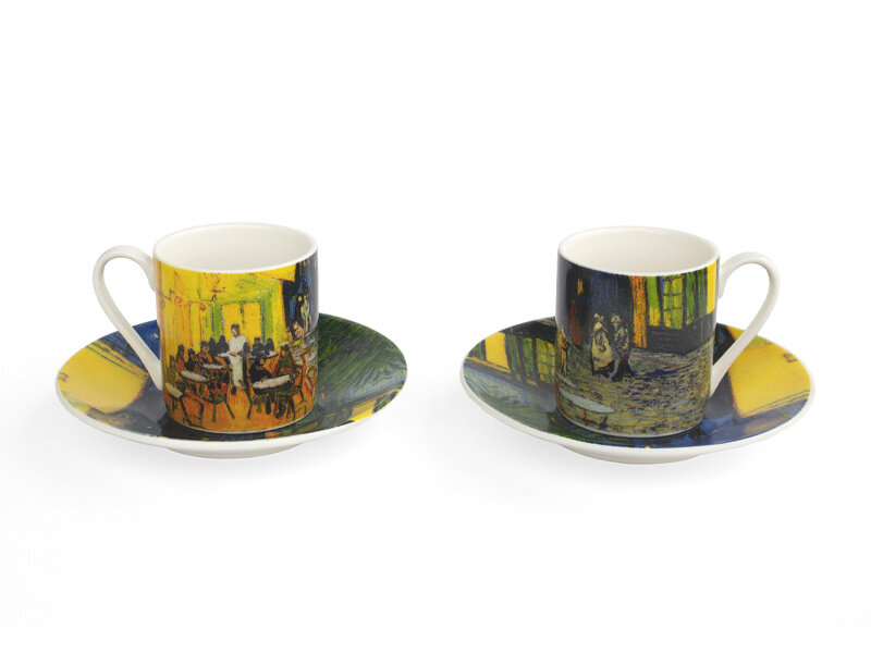 Espresso set, Vincent van Gogh, "Café terras"