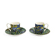 Service à expresso, Vincent van Gogh, Irises