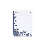 Memo blocnote, Oiseaux bleus de Delft