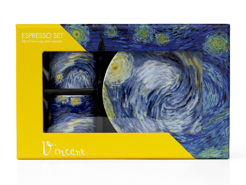 Espresso set, Vincent van Gogh, A Starry Night