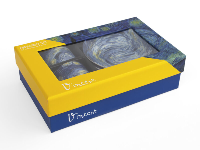 Espresso set, Vincent van Gogh, A Starry Night