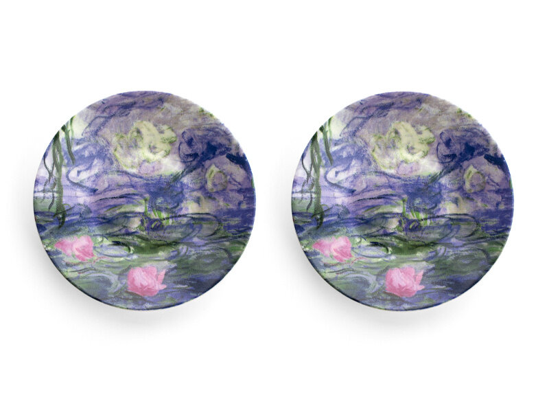 Espresso set, Monet, Waterlilies