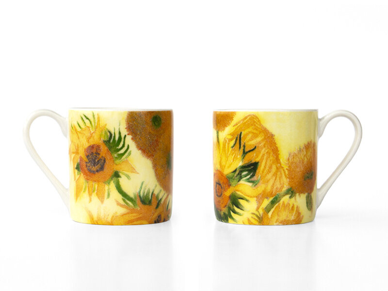 Espresso set, Vincent van Gogh, Sunflowers