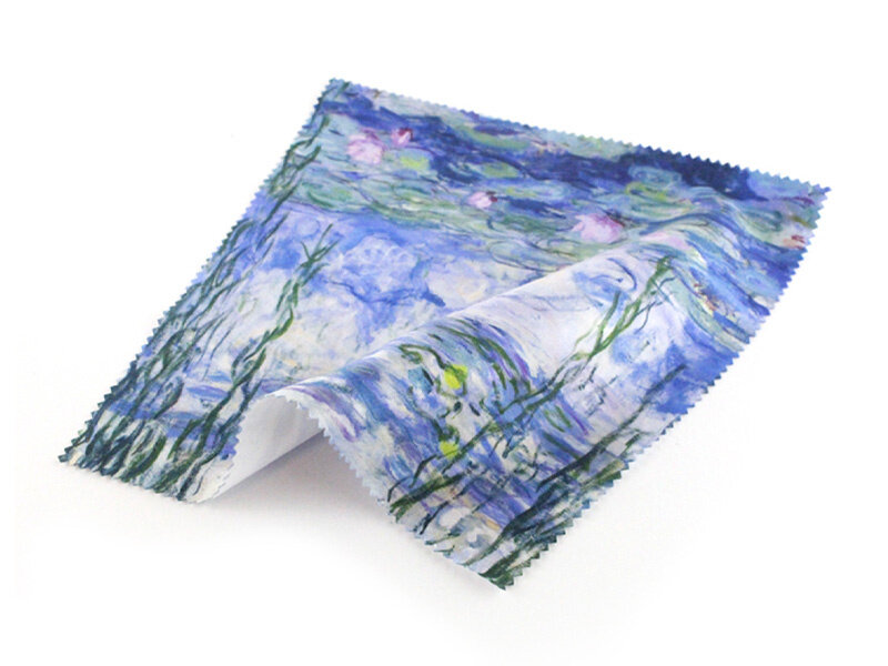 Brillenetui mit Linsentuch, Seerosen, Monet
