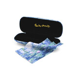 Funda de gafas con tela para lentes, nenúfares, Monet