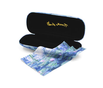 Funda de gafas con tela para lentes, nenúfares, Monet