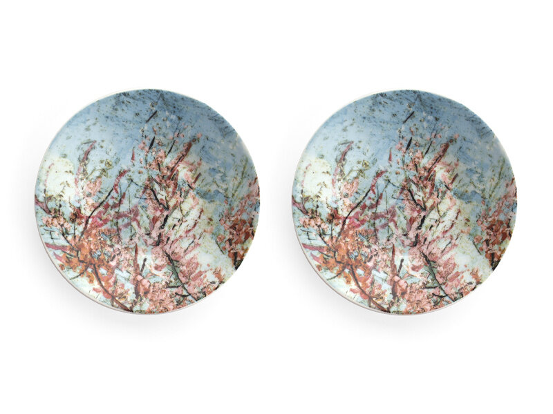 Espresso-Set, Vincent van Gogh,  Vincent van Gogh,  Pfirsichblüte (Souvenir)