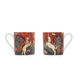 Service à expresso, Tapisserie Dame a la Licorne