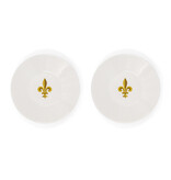 Set de espresso, Fleur de Lys