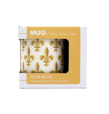 Mok, fleur de lis / Franse lelie