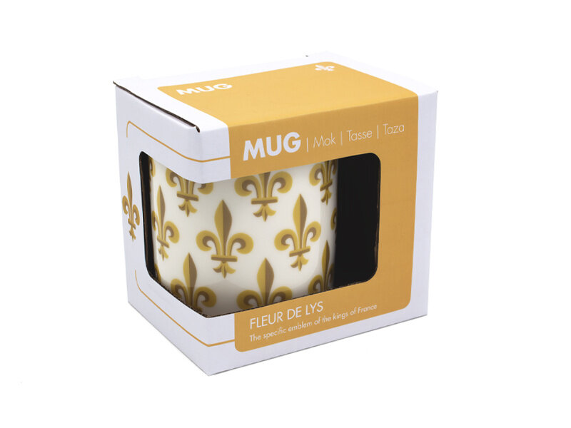 Mok, fleur de lis / Franse lelie