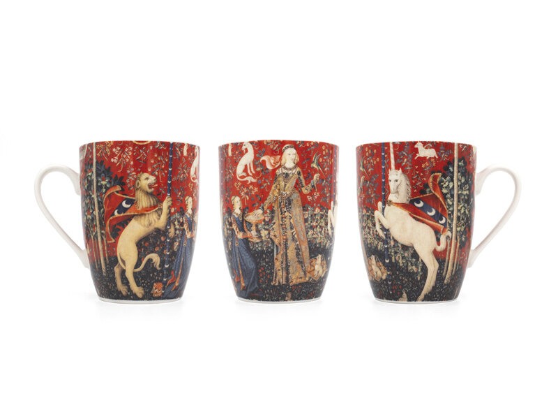 Taza, Tapiz de La Dama y el Unicornio