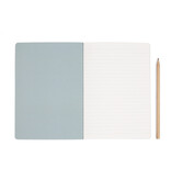 Cuaderno con lomo cosido de algodón,  Hiroshige, El huerto de ciruelos de Kameido