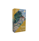 Puzzle, 1000 piezas, Paul Cézanne, Casa con techo rojo