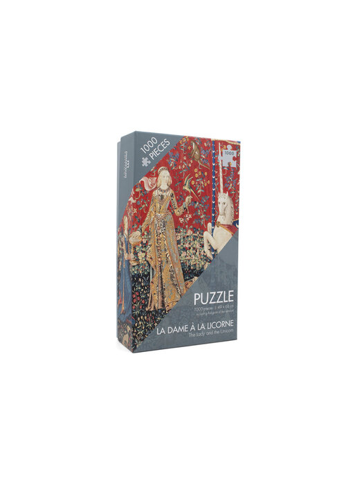 Jigsaw puzzle 1000 pieces, tapestry The Lady and the Unicorn