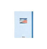 Cuaderno de algodón cosido, A5, Hokusai, Fine Wind, Clear Morning