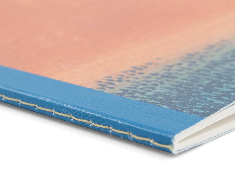 Cuaderno de algodón cosido, A5, Hokusai, Fine Wind, Clear Morning