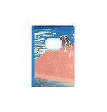Cotton Sewn Notebook , A5, Hokusai, Fine Wind, Clear Morning