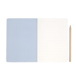 Cuaderno con lomo cosido de algodón, A5,  La Gran Ola, Hokusai