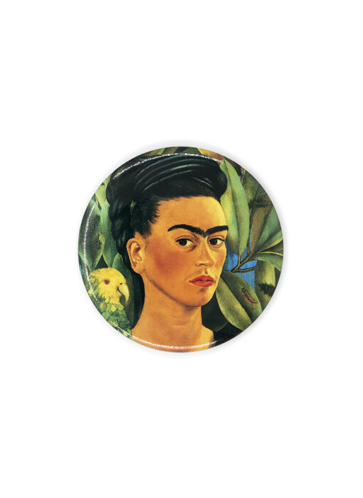 Taschen spiegel Ø 80 mm, Frida Kahlo, Selbstporträt mit Bonito