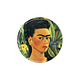 Pocket Mirror W, Ø 80 mm, Frida Kahlo, Self-Portrait with bonito