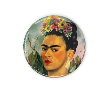 Pocket Mirror W, Ø 80 mm, Frida Kahlo, Self-Portrait  -Dr Eloesser