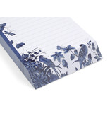 Memo blocnote, Oiseaux bleus de Delft