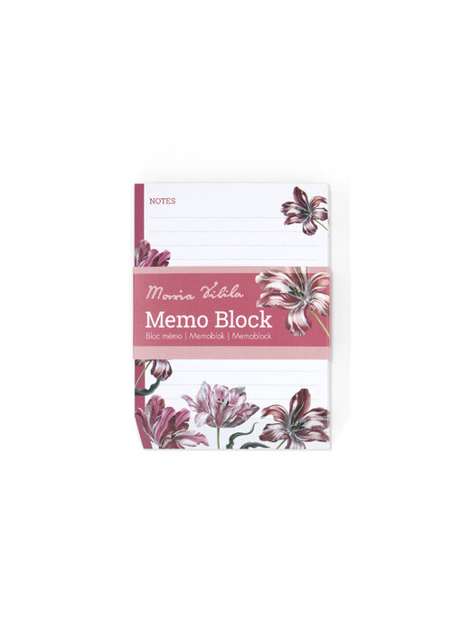 Memo Block, Tulipes, Maria Sibylla Merian