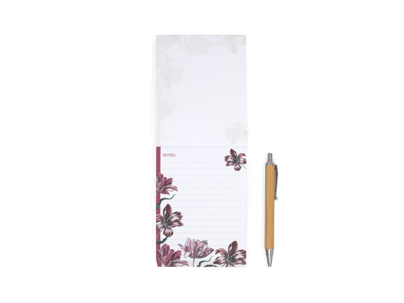 Top Blok/ Memo blocnote, Tulpen, Maria Sibylla Merian